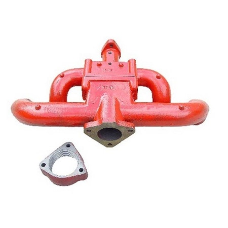 Aftermarket Manifold with Adapter Fits International F30 W30 Gas 5167D